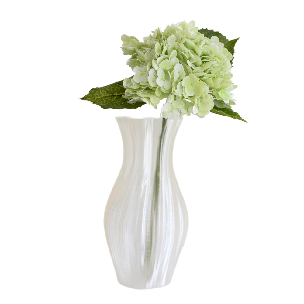 Kunstig Hortensia - lysegrøn